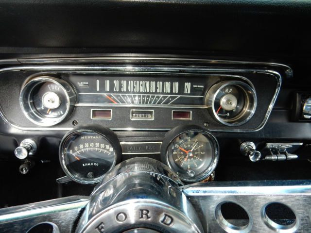 1965 Black Ford Mustang Coupe