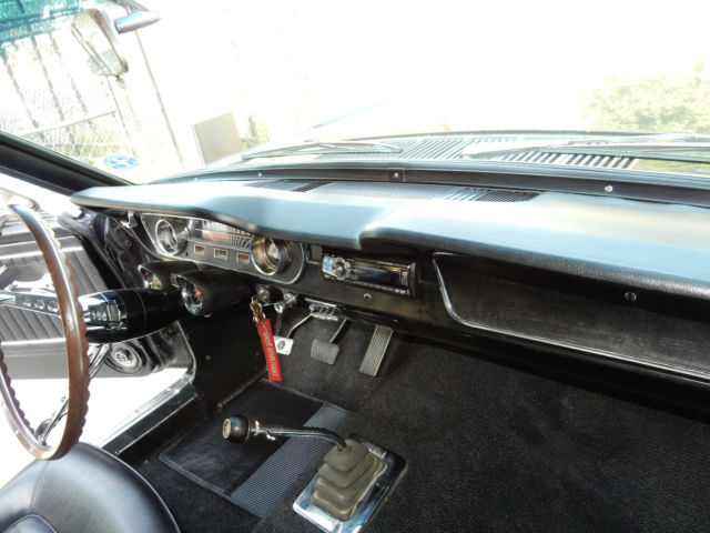 1965 Black Ford Mustang Coupe