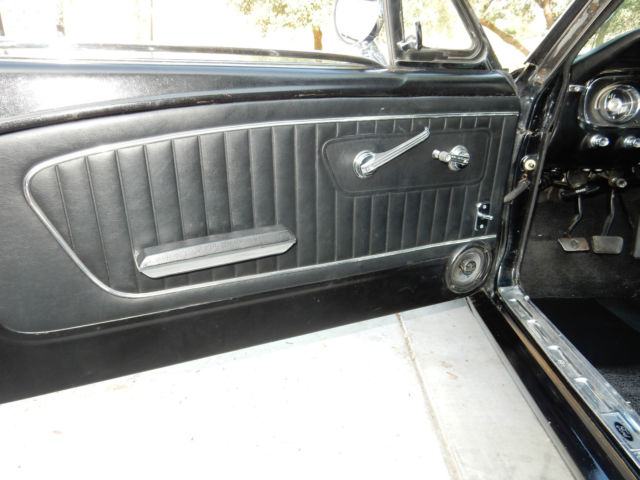 1965 Black Ford Mustang Coupe