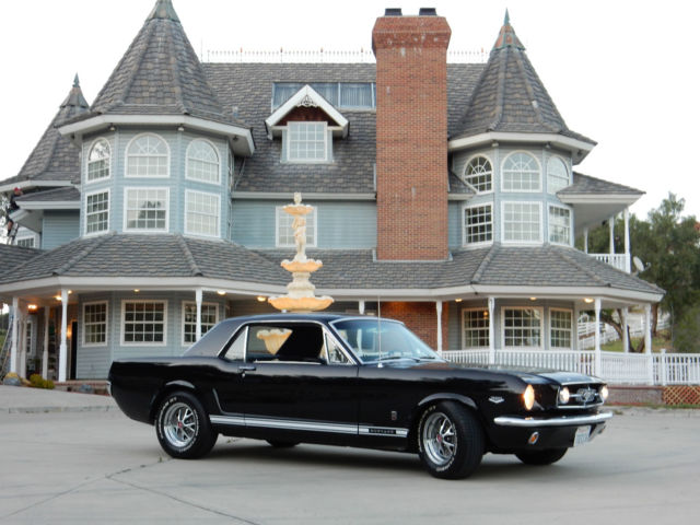 1965 Black Ford Mustang Coupe