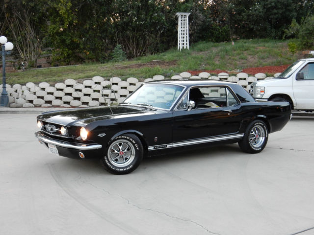 1965 Black Ford Mustang Coupe
