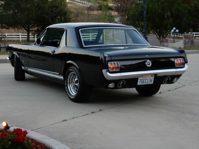 1965 Black Ford Mustang Coupe