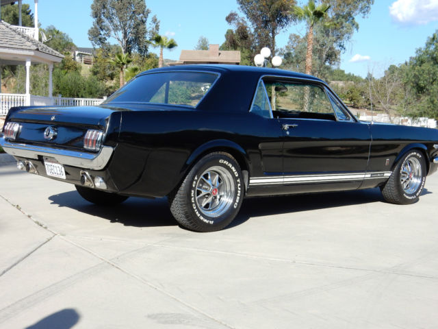 1965 Black Ford Mustang Coupe