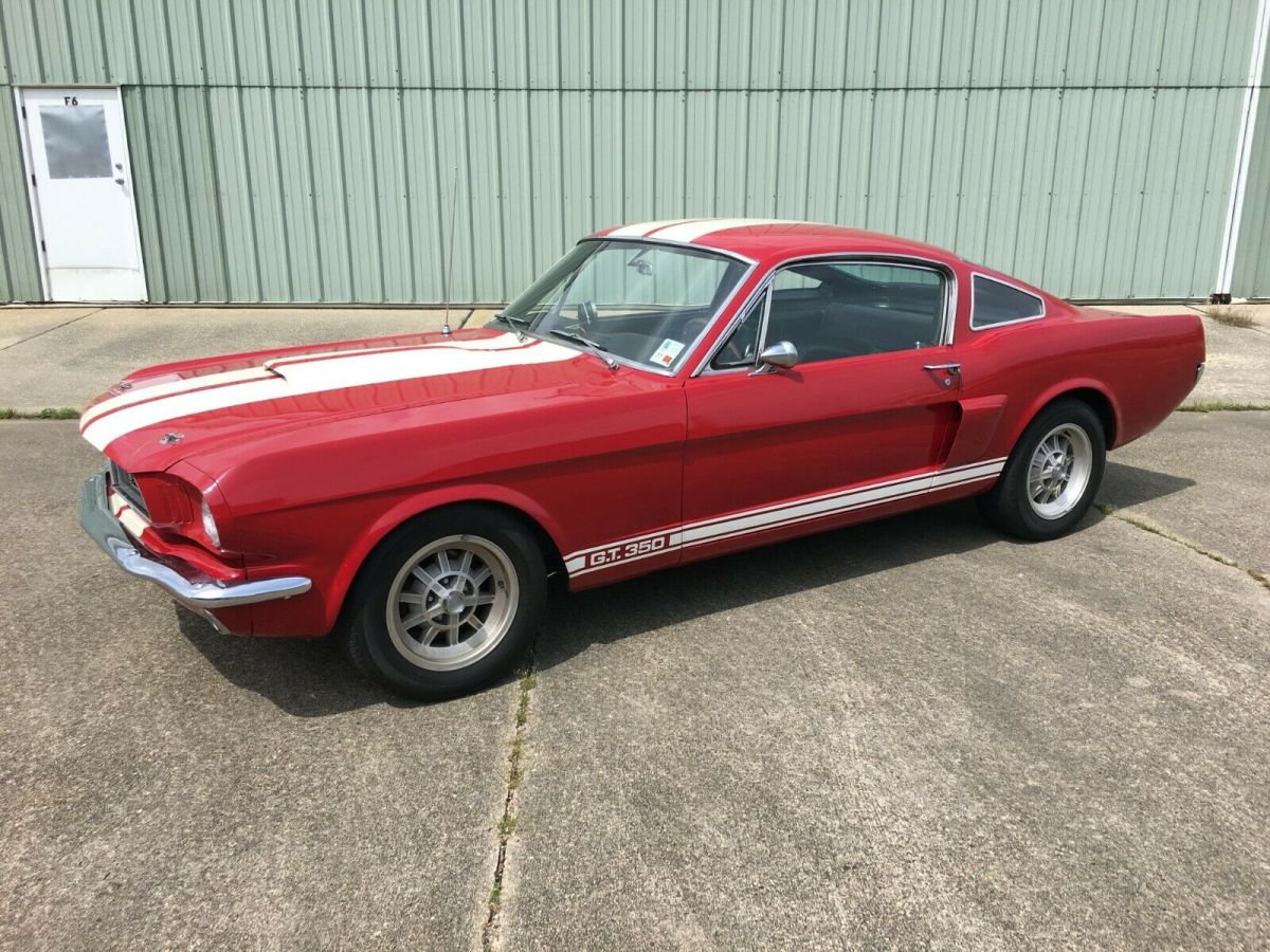 1965 Red Ford Mustang Fastback