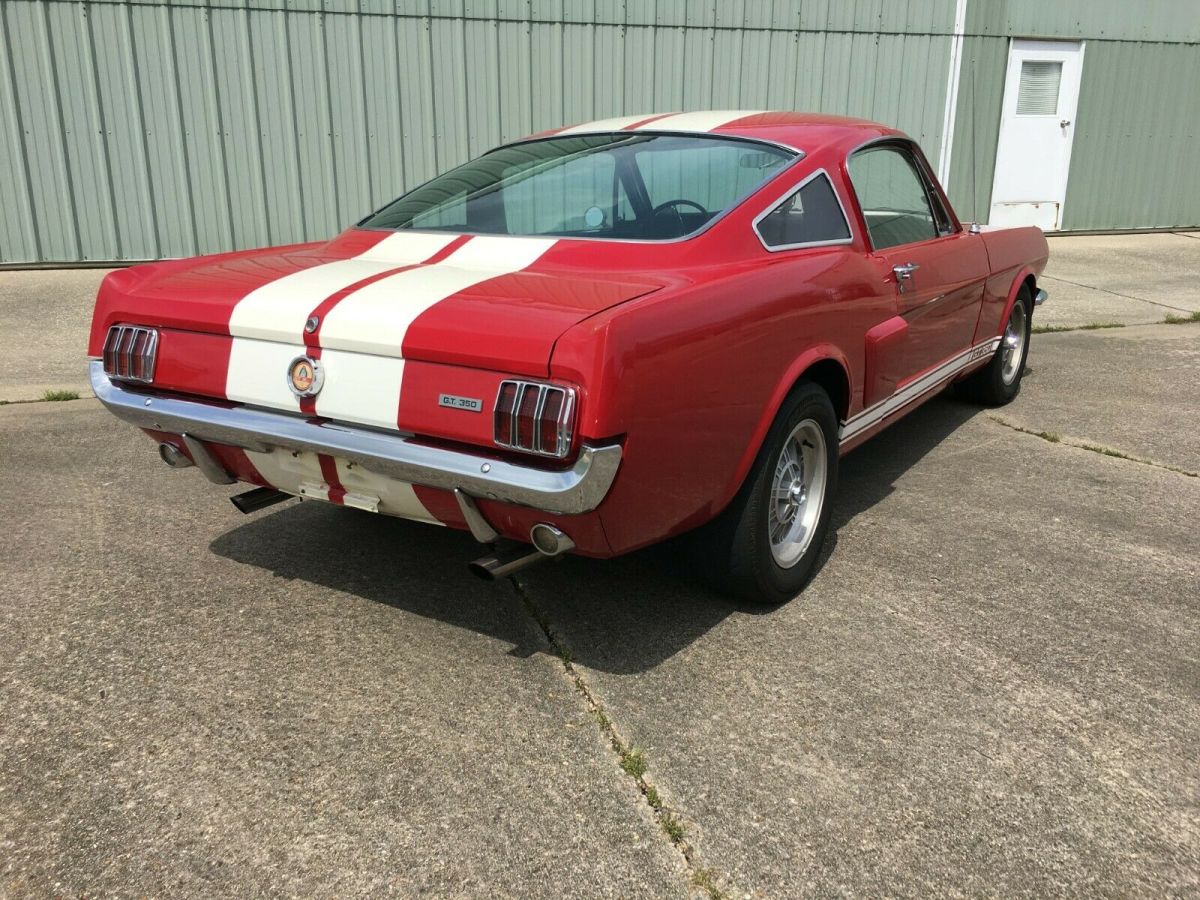 1965 Red Ford Mustang Fastback