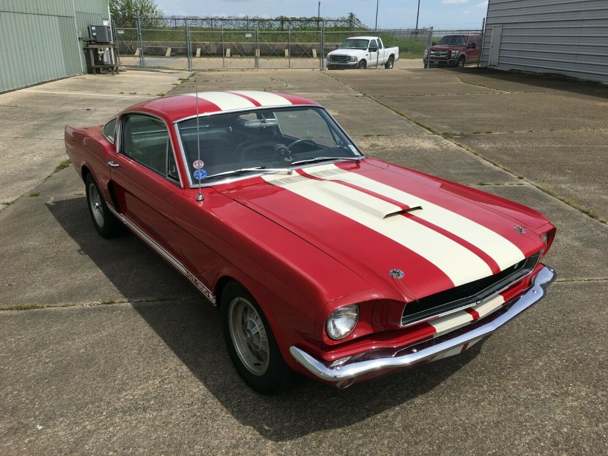 1965 Red Ford Mustang Fastback