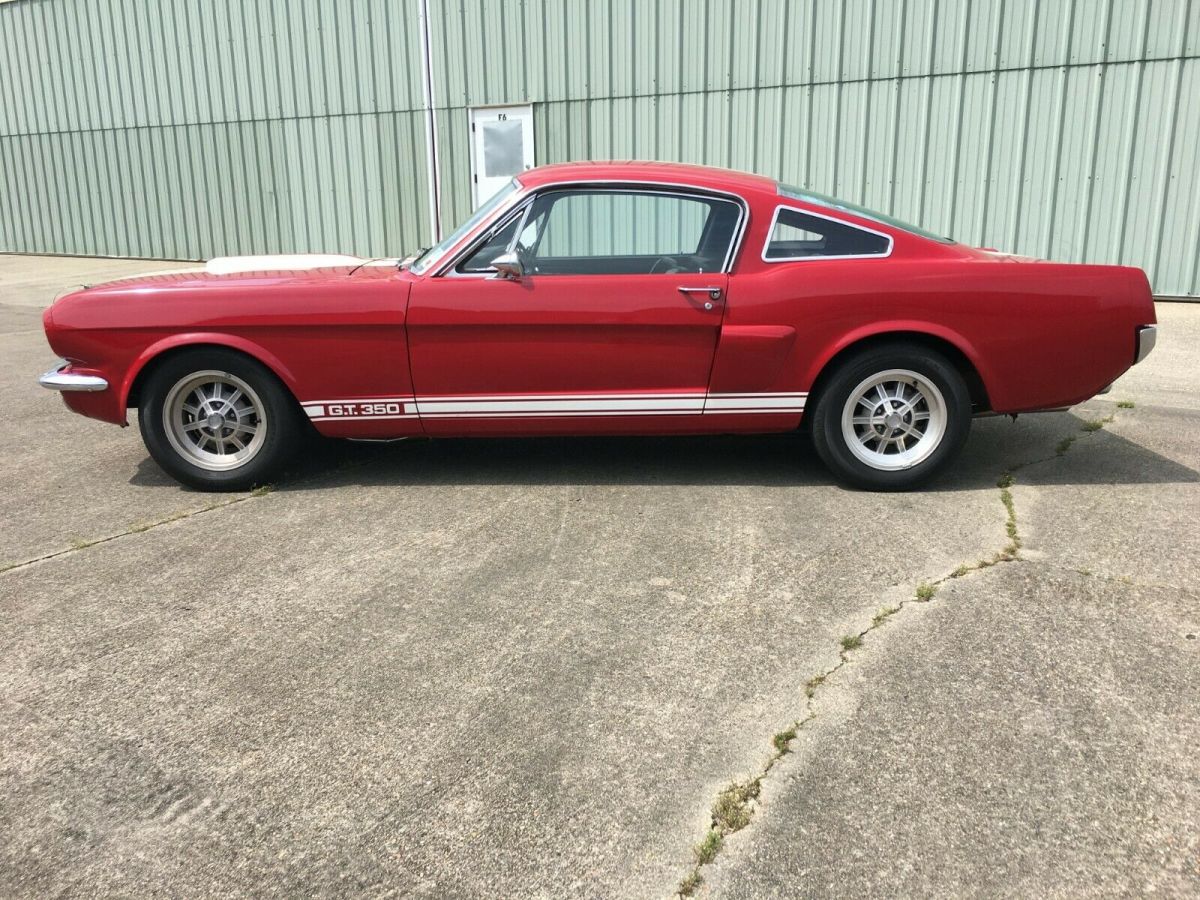 1965 Red Ford Mustang Fastback