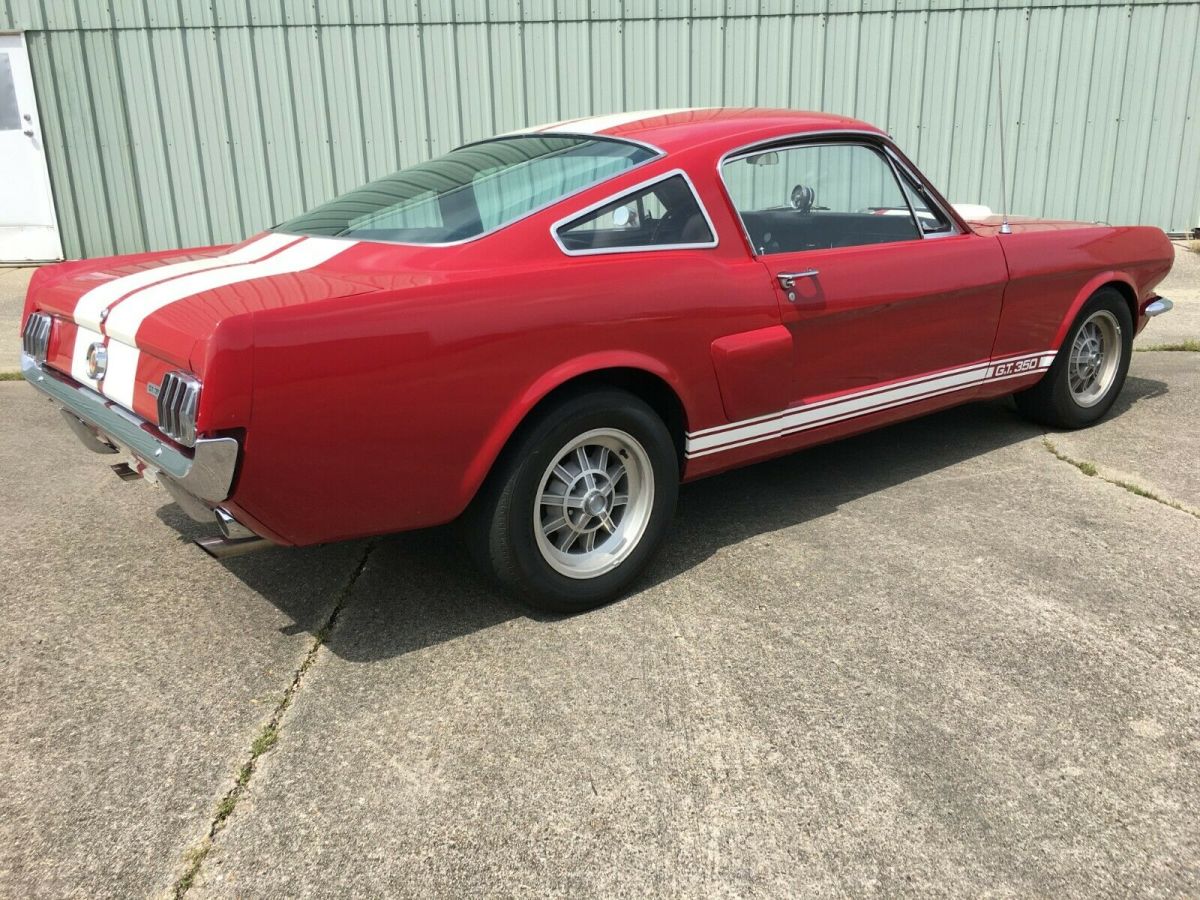 1965 Red Ford Mustang Fastback