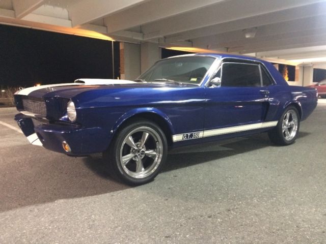 1965 Blue Ford Mustang Coupe