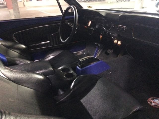 1965 Blue Ford Mustang Coupe