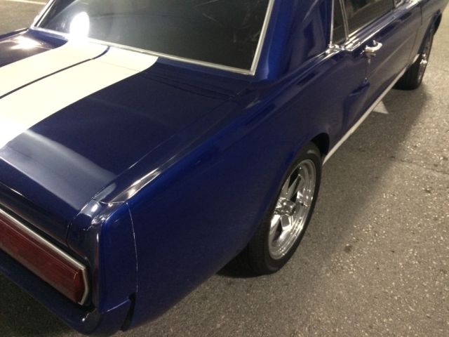 1965 Blue Ford Mustang Coupe
