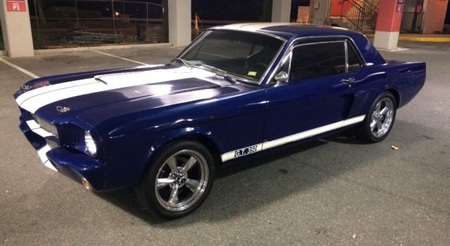 1965 Blue Ford Mustang Coupe