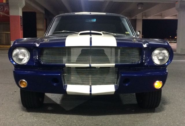 1965 Blue Ford Mustang Coupe