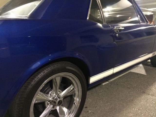 1965 Blue Ford Mustang Coupe