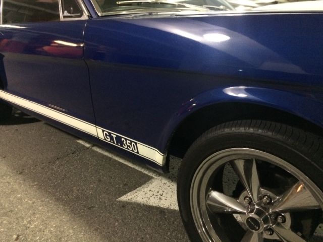 1965 Blue Ford Mustang Coupe
