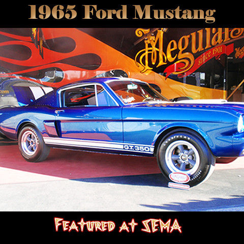 1965 Blue Ford Mustang Coupe