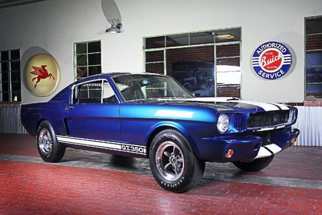 1965 Blue Ford Mustang Coupe