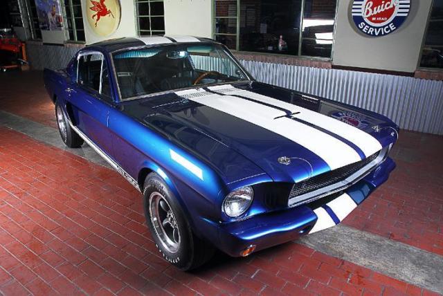 1965 Blue Ford Mustang Coupe