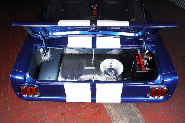 1965 Blue Ford Mustang Coupe