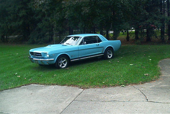 1965 TROPICAL TURQUOISE Ford Mustang Coupe