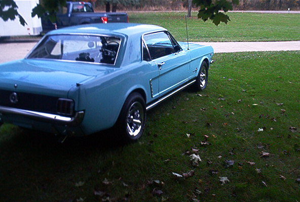 1965 TROPICAL TURQUOISE Ford Mustang Coupe