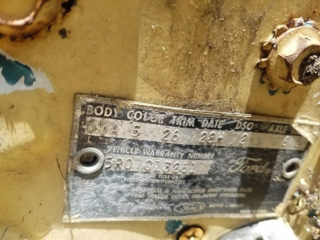 1965 Yellow Ford Mustang Coupe