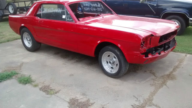1965 Red Ford Mustang Coupe