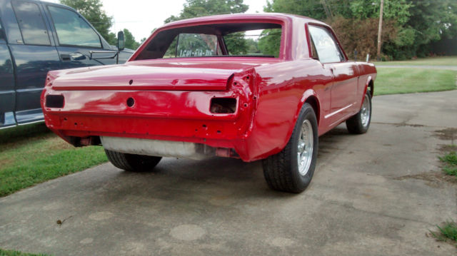 1965 Red Ford Mustang Coupe