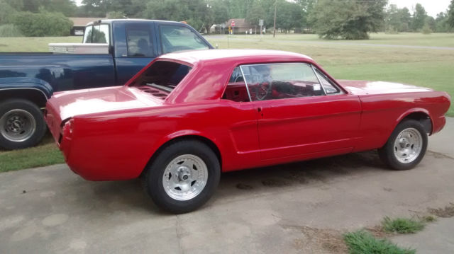 1965 Red Ford Mustang Coupe