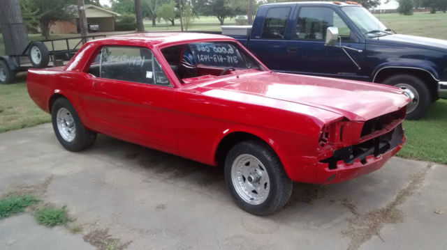 1965 Red Ford Mustang Coupe