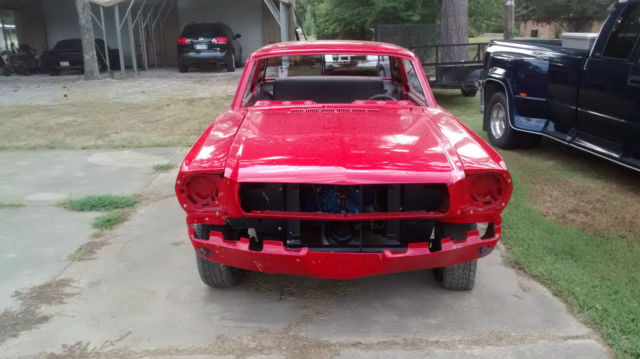 1965 Red Ford Mustang Coupe
