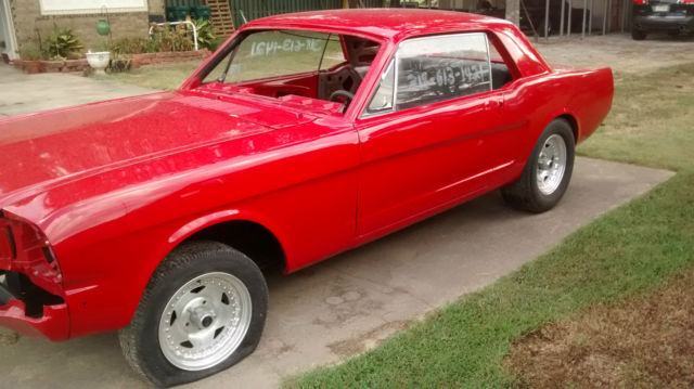 1965 Red Ford Mustang Coupe