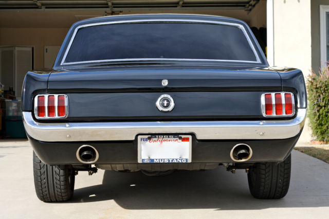 1965 Blue Ford Mustang Coupe