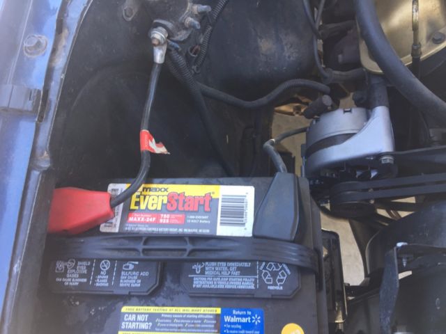 1965 Blue Ford Mustang