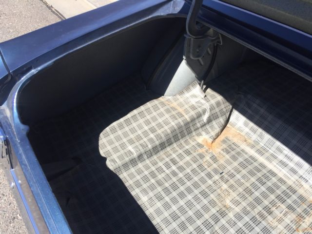 1965 Blue Ford Mustang