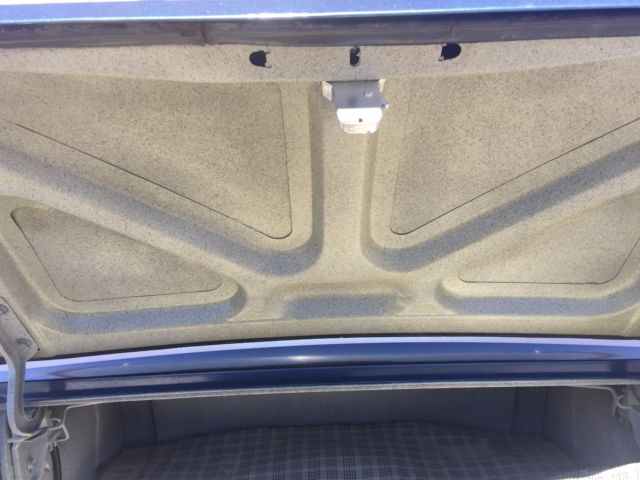 1965 Blue Ford Mustang