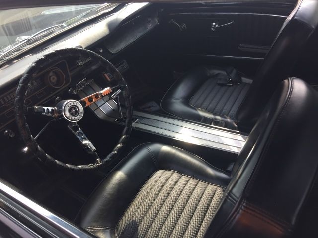 1965 Black Ford Mustang Coupe
