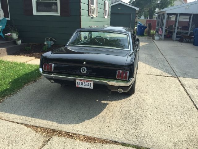 1965 Black Ford Mustang Coupe