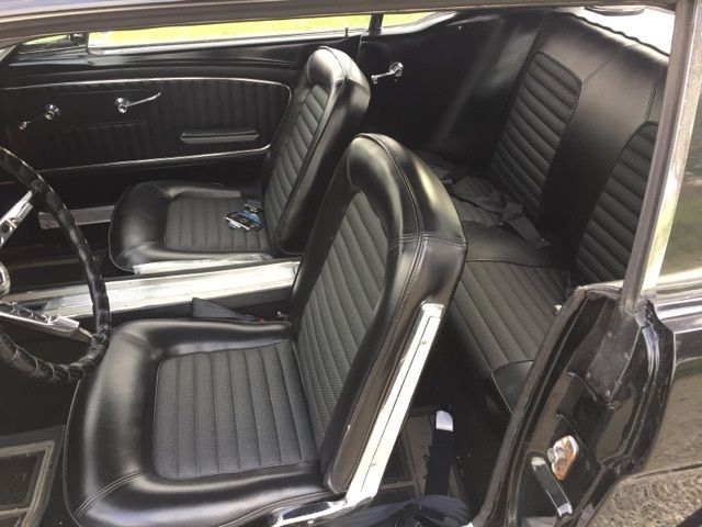 1965 Black Ford Mustang Coupe
