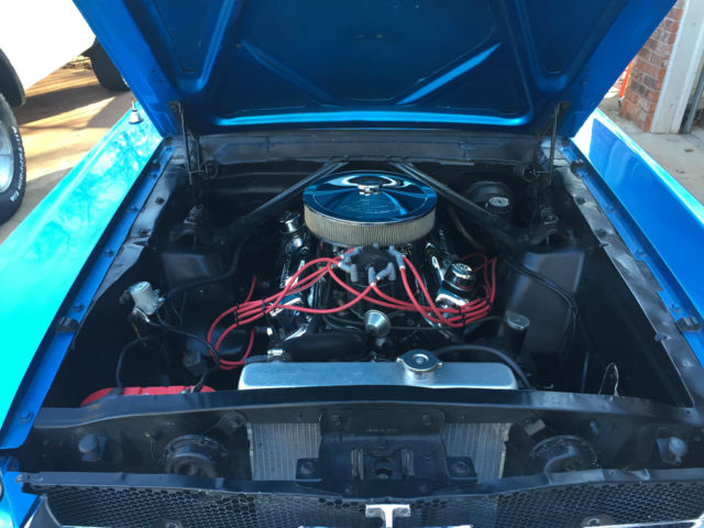 1965 Blue Ford Mustang Coupe