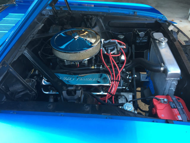 1965 Blue Ford Mustang Coupe