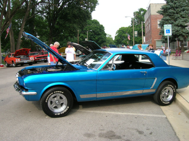 1965 Grandeur Blue Ford Mustang Coupe