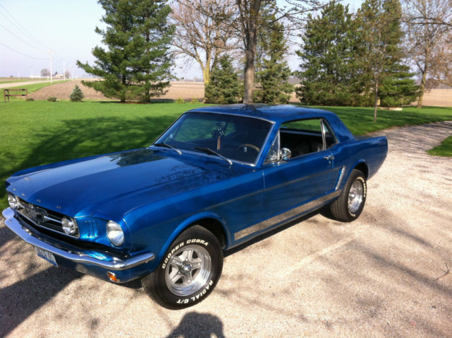 1965 Grandeur Blue Ford Mustang Coupe