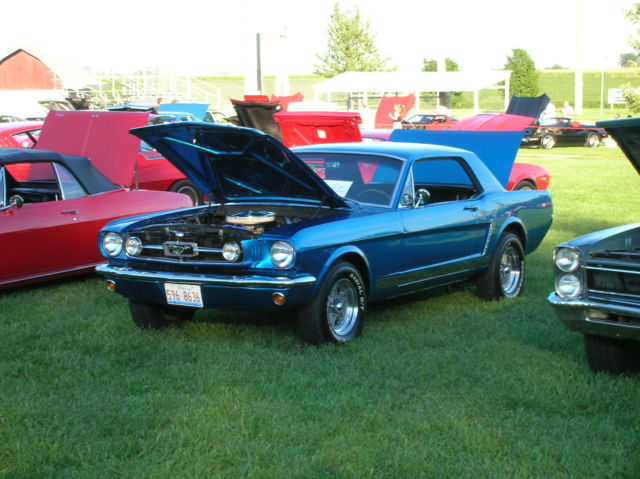 1965 Grandeur Blue Ford Mustang Coupe