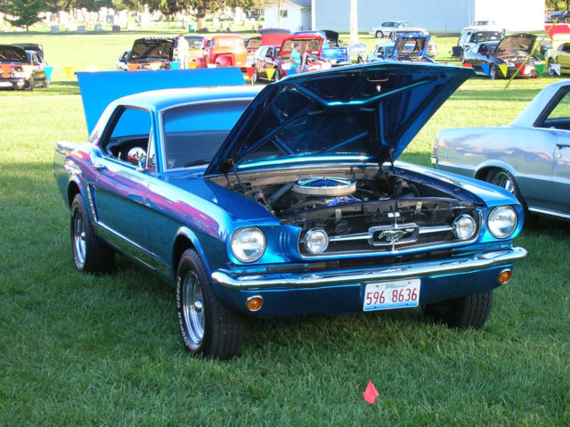 1965 Grandeur Blue Ford Mustang Coupe