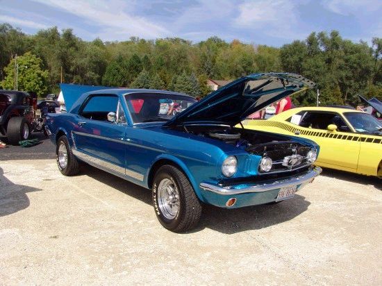1965 Grandeur Blue Ford Mustang Coupe