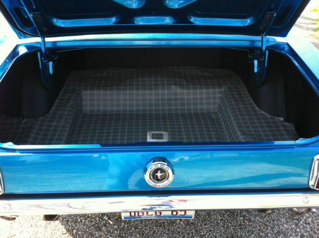 1965 Grandeur Blue Ford Mustang Coupe