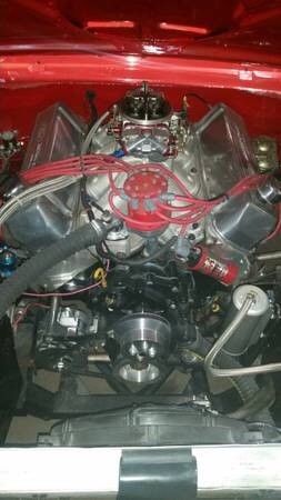 1965 Red Ford Mustang Fastback