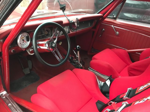 1965 Red Ford Mustang Fastback