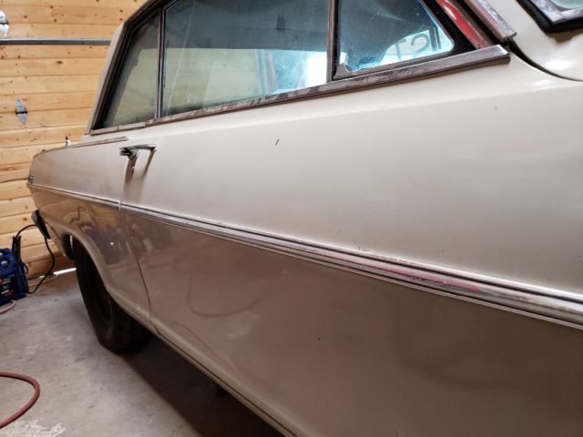 1965 Cameo beige Chevrolet Nova Coupe